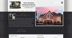 Desktop Screenshot of firstcrclynden.org